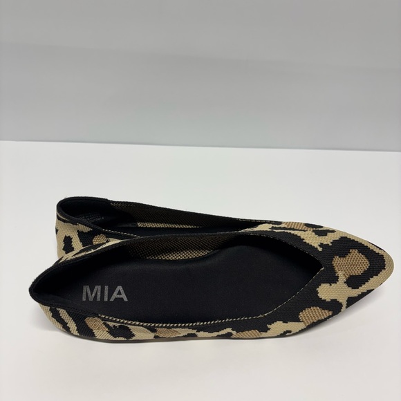 ✨MIA Kerri Leopard Knit Flast Shoes Size 9 - Picture 5 of 7